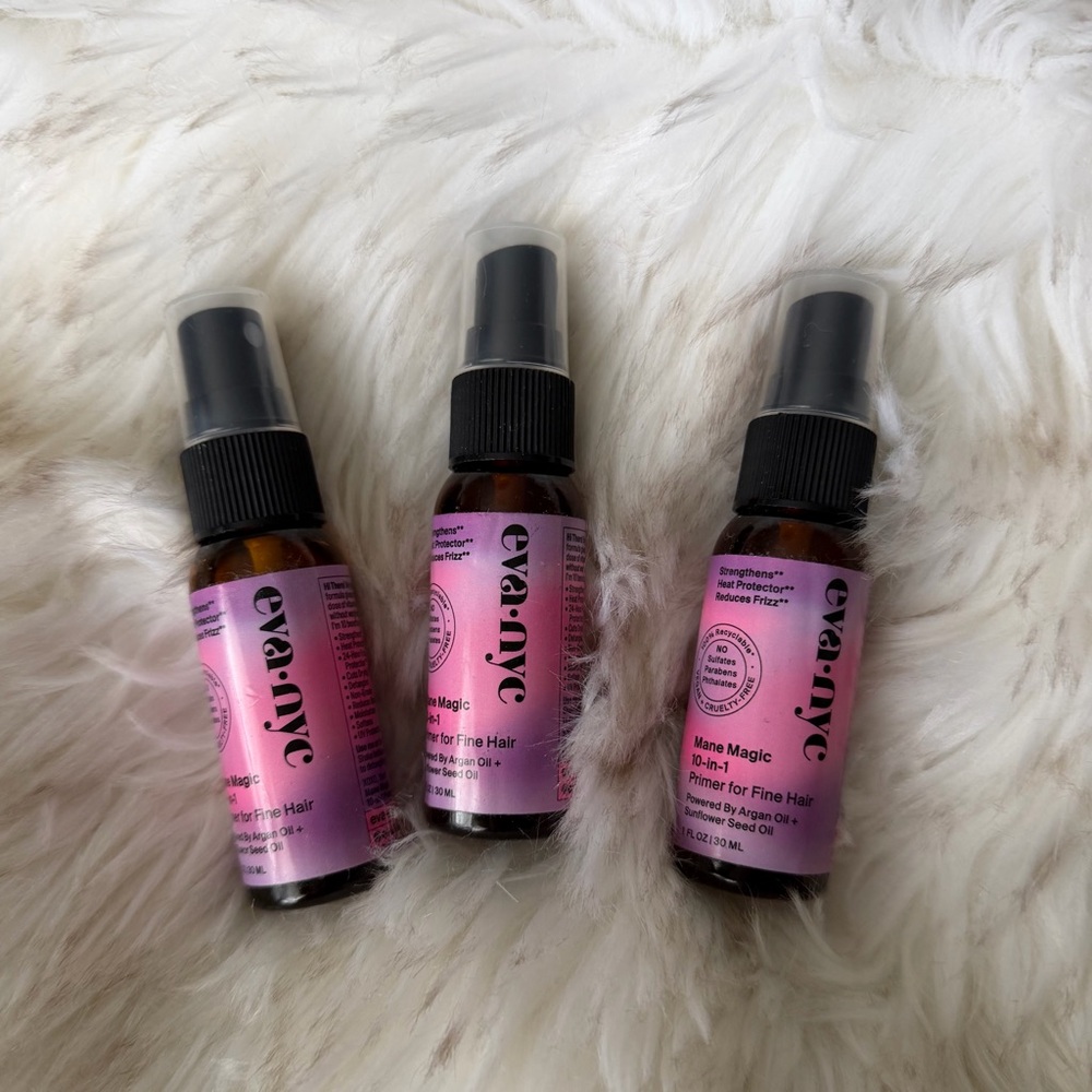 Eva NYC Mane Magic 10-in-1 Hair Treatment 1 oz spray

3 travel sizes